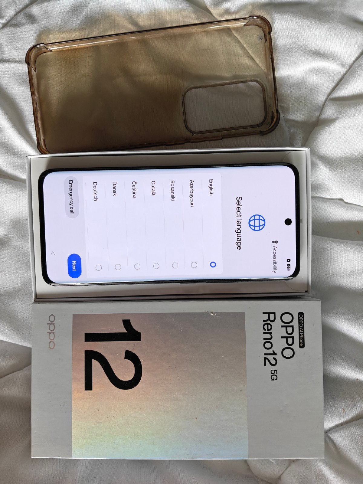 OPPO Reno12 5G - Nieuw in doos met hoesje, Ophalen, Gebruikt, Overige modellen, Zonder simlock