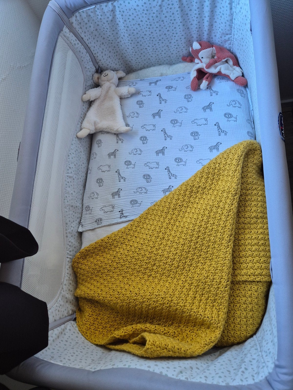 Chicco Next2Me cosleeper met matras en hoeslakentjes, Ophalen, Gebruikt, Wieg
