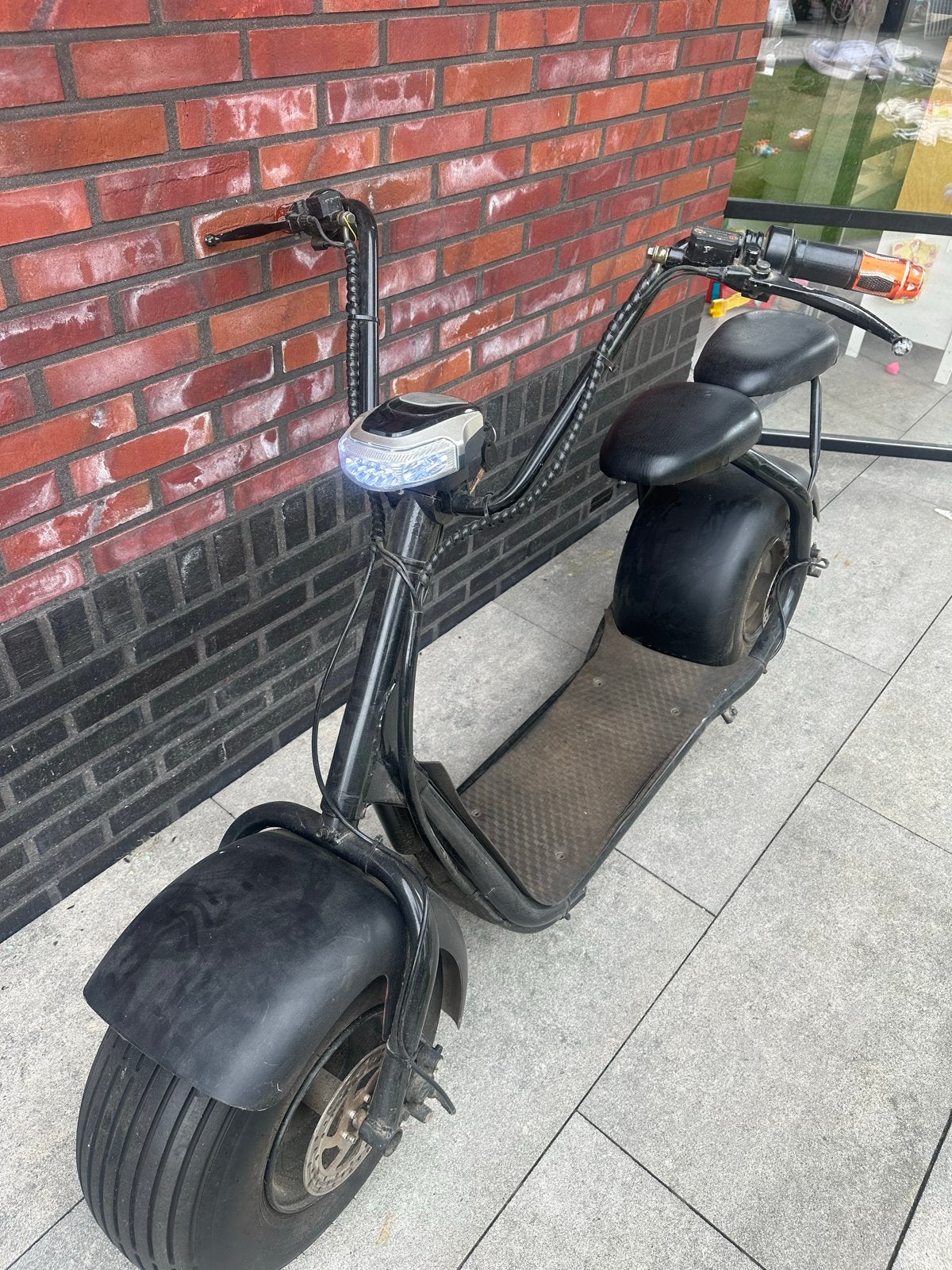 E-chopper met duozit en voorlicht - Proefrit mogelijk, Ophalen, Gebruikt