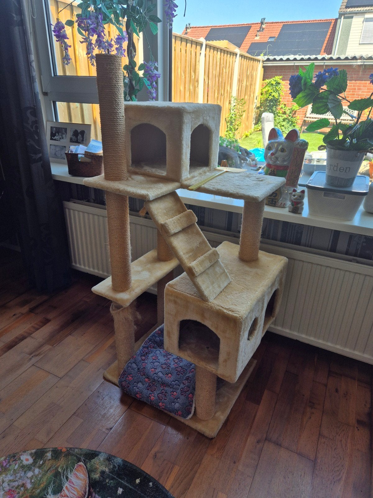 Klimpalen voor katten (2x), Ophalen