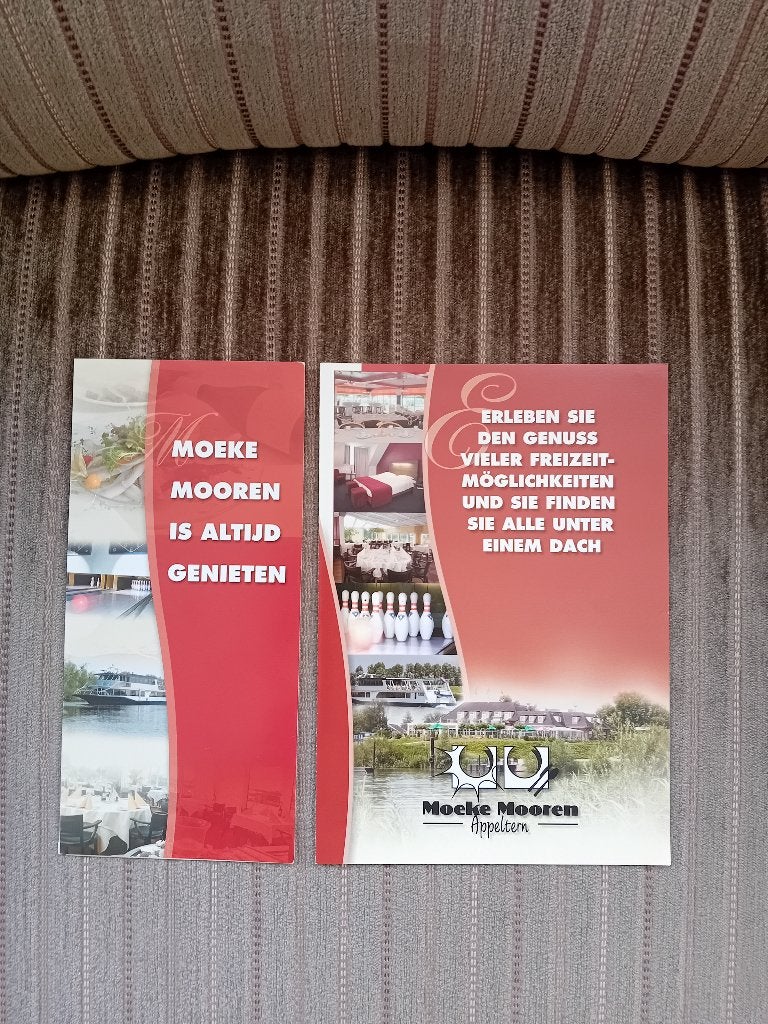 Folder - Moeke Mooren, Ophalen of Verzenden, Zo goed als nieuw, Overige typen