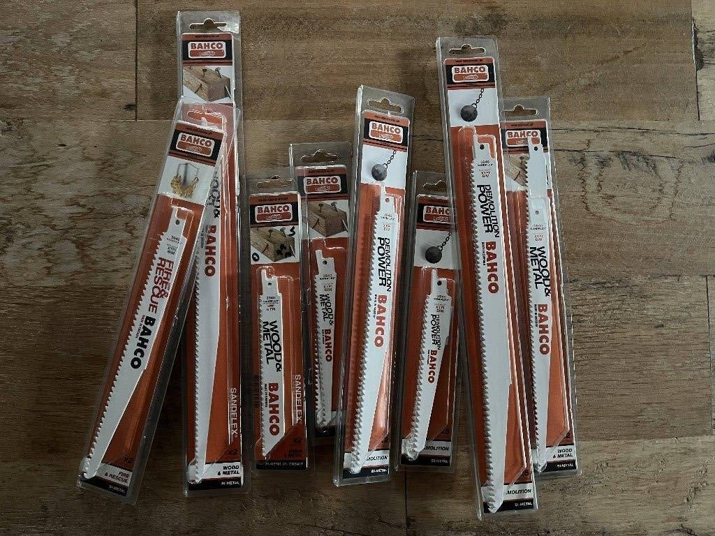 Set Recipro Bi-Metal zaagbladen, 22-delig, Ophalen of Verzenden, Nieuw
