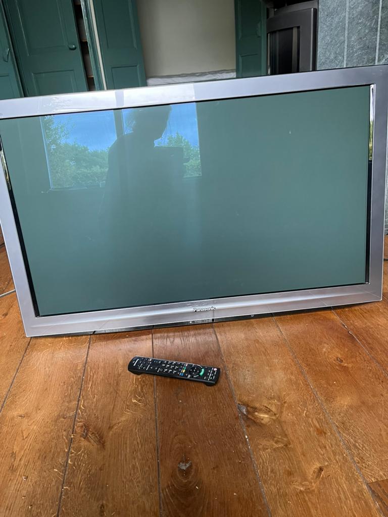Panasonic plasma TV met muursteun, Ophalen, Gebruikt, Panasonic, 50 Hz