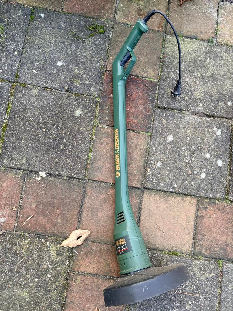 Black & Decker GL325 grastrimmer zonder draad, Ophalen of Verzenden, Gebruikt, 10 tot 30 cm, Elektrisch