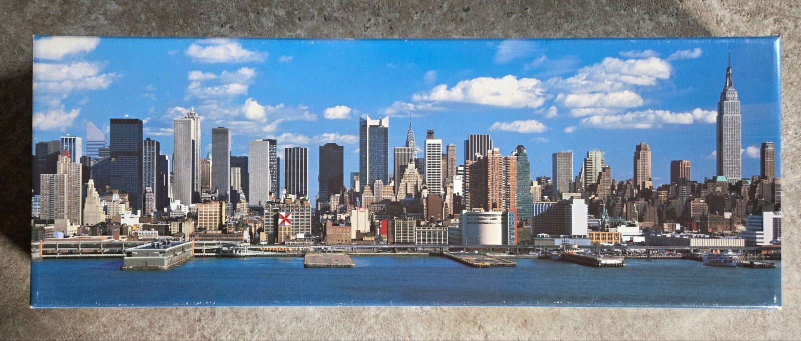 skyline new york super puzzle 7500 stukjes puzzel, Ophalen of Verzenden, Meer dan 1500 stukjes, Zo goed als nieuw