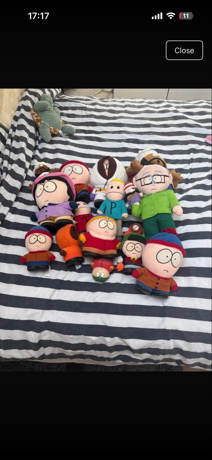 Grote verzameling South Park knuffels, Gebruikt, Overige merken, Overige karakters, Overige typen