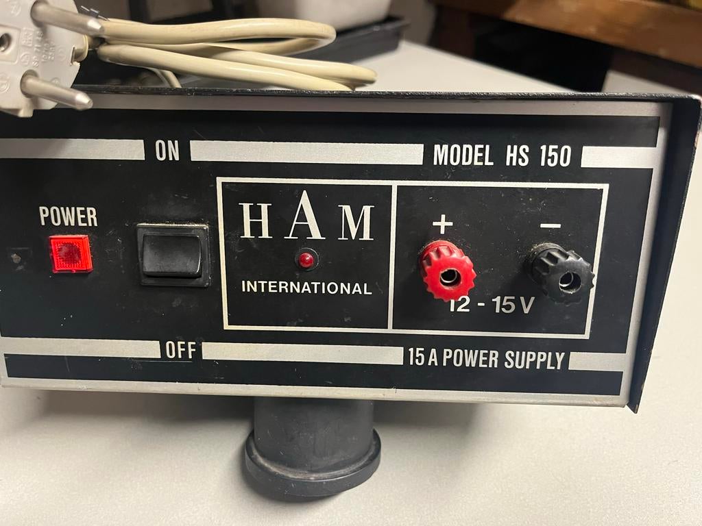 HAM International HS 150 Voeding 12-15V 15A, Ophalen, Gebruikt