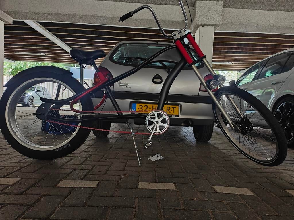 Chopper fiets, Fietsen en Brommers, 55 cm of meer, Ophalen, Minder dan 49 cm, Minder dan 10 versnellingen
