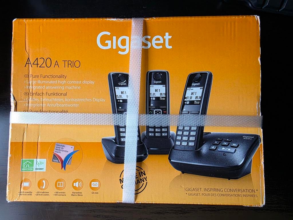 Gigaset A420a trio, Ophalen, Nieuw, 3 handsets