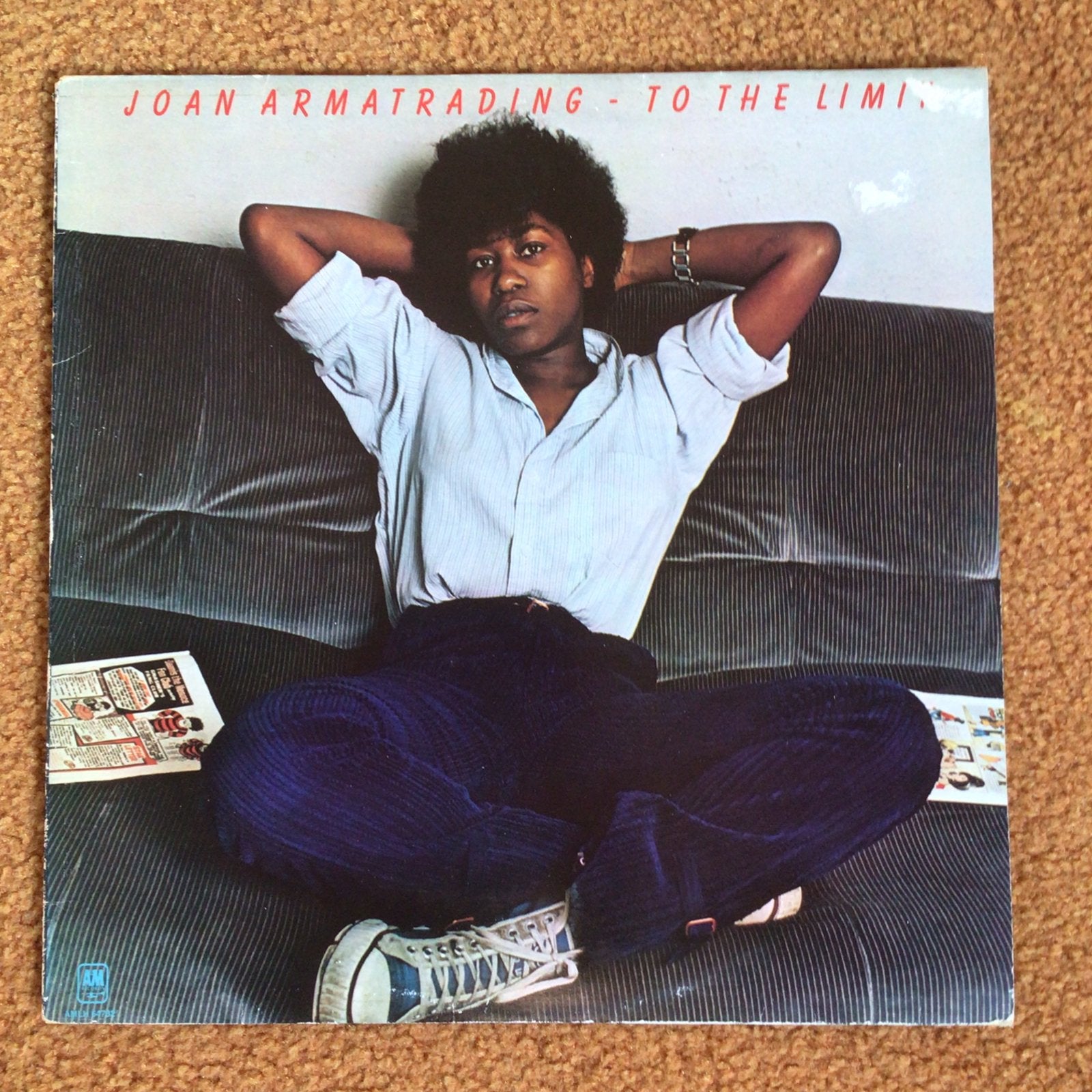 Lp - Joan Armatrading - to the limit, Ophalen of Verzenden, Zo goed als nieuw, LP