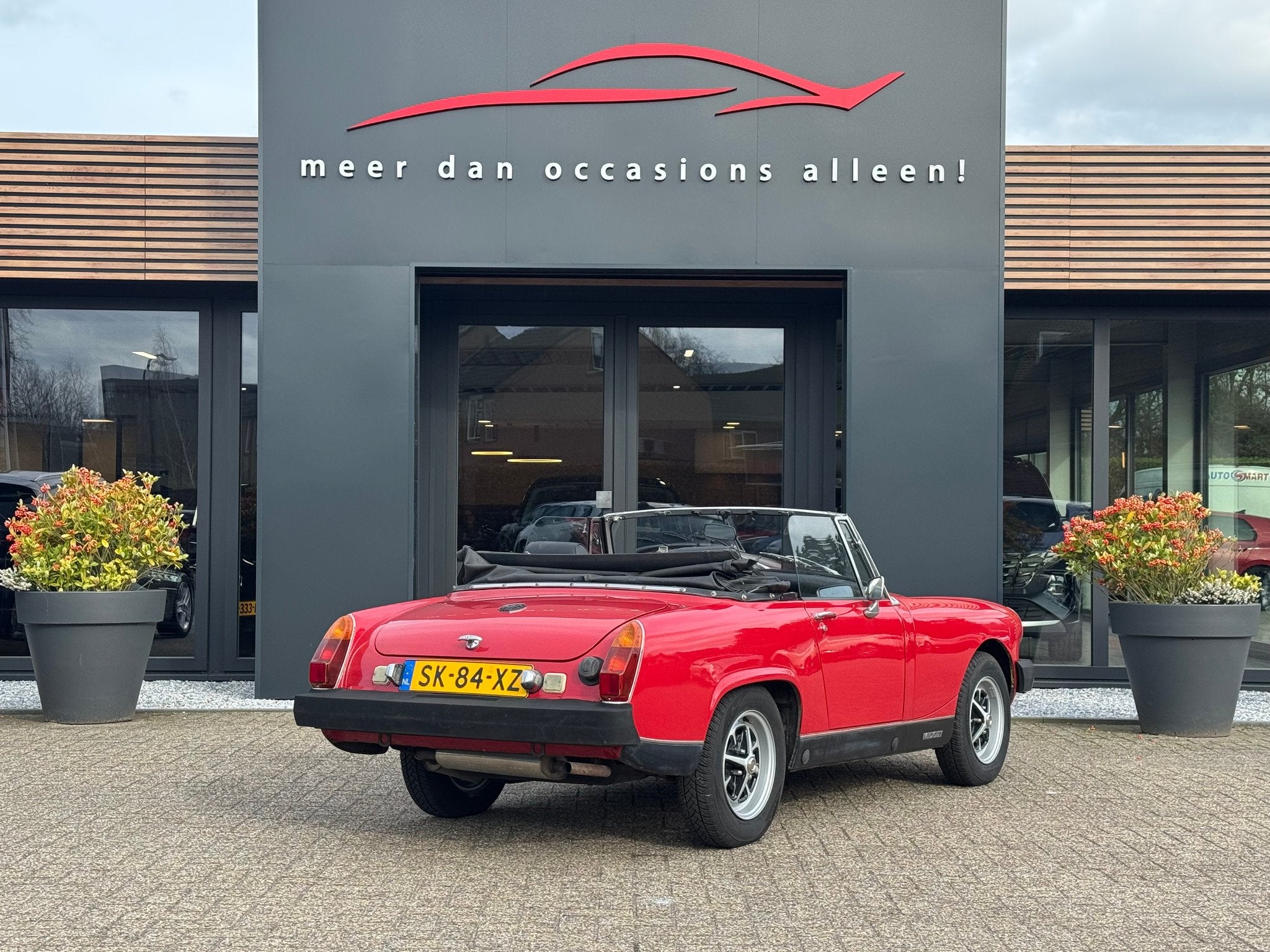 MG Midget B type (bj 1975), Auto's, Oldtimers, 1491 cc, Cabriolet, Origineel Nederlands, Bedrijf