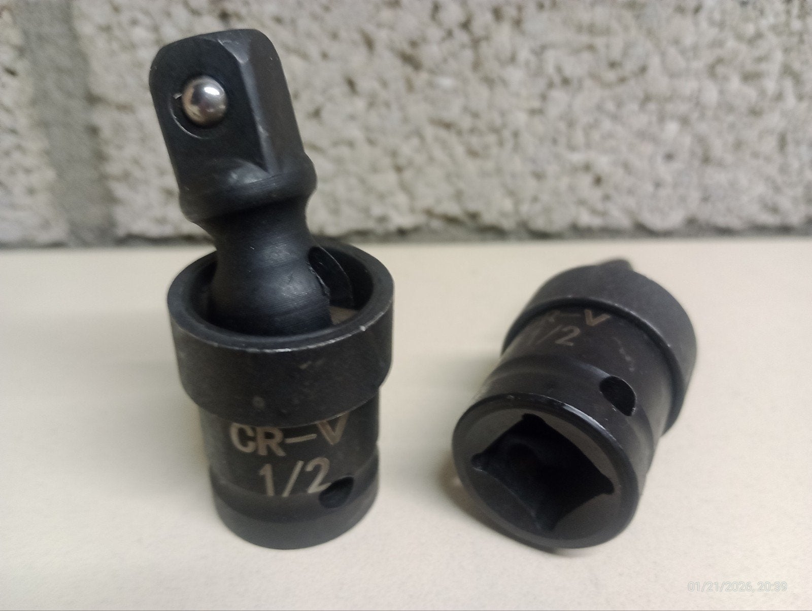 Kracht adapter 1/2 inch., Ophalen, Nieuw