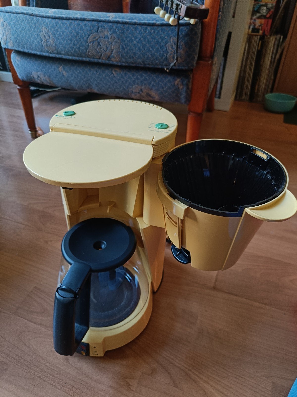 Vintage Koffiezetapparaat - Braun Design, Afneembaar waterreservoir, Gebruikt, 10 kopjes of meer, Koffiemachine
