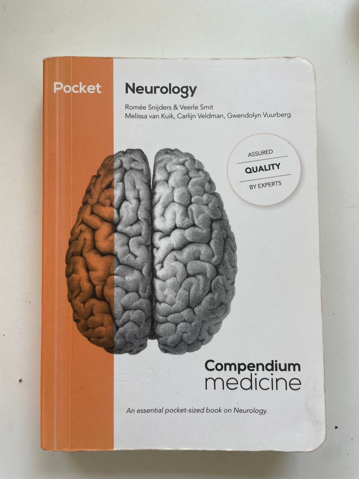 Compendium pocket zak neurologie geneeskunde, Ophalen of Verzenden, Beta, Zo goed als nieuw, WO