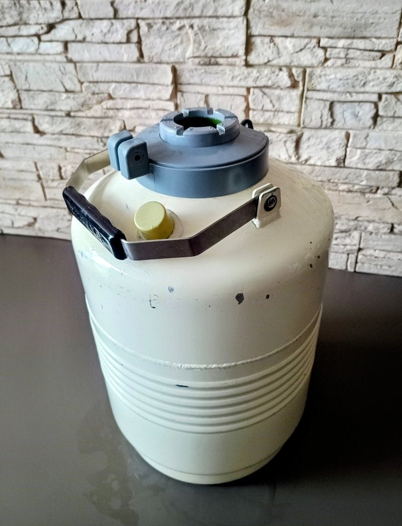 Cryogene LN2 tank stikstofvat stikstofcontainer dewar - 5L, Dieren en Toebehoren, Ophalen, Gebruikt