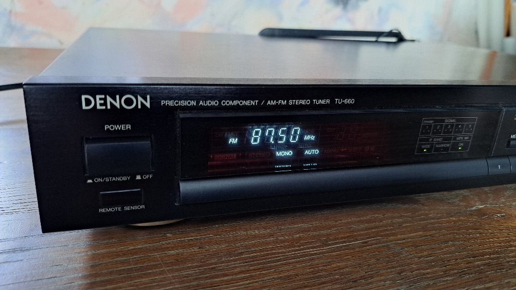 DENON Tuner TU-660, Ophalen, Zo goed als nieuw