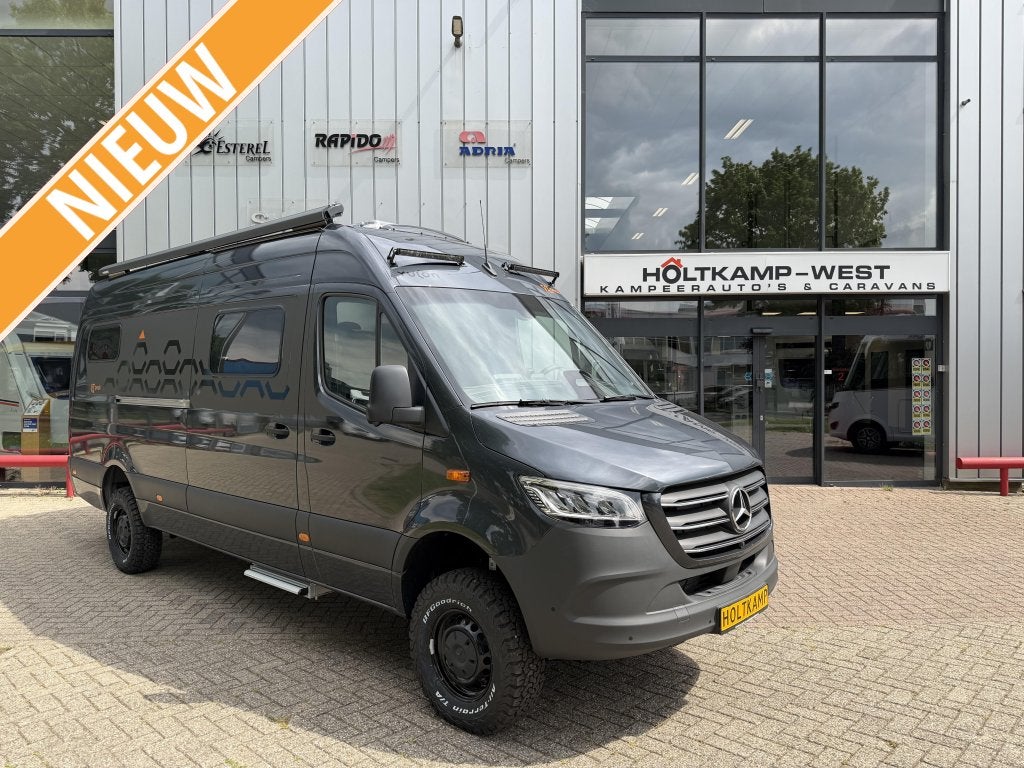 Frankia Yucon 7.0 GD K-PEAK 4X4 LENGTEBED, Caravans en Kamperen, Campers, Bedrijf, tot en met 2, Buscamper of Camperbus, Overige merken