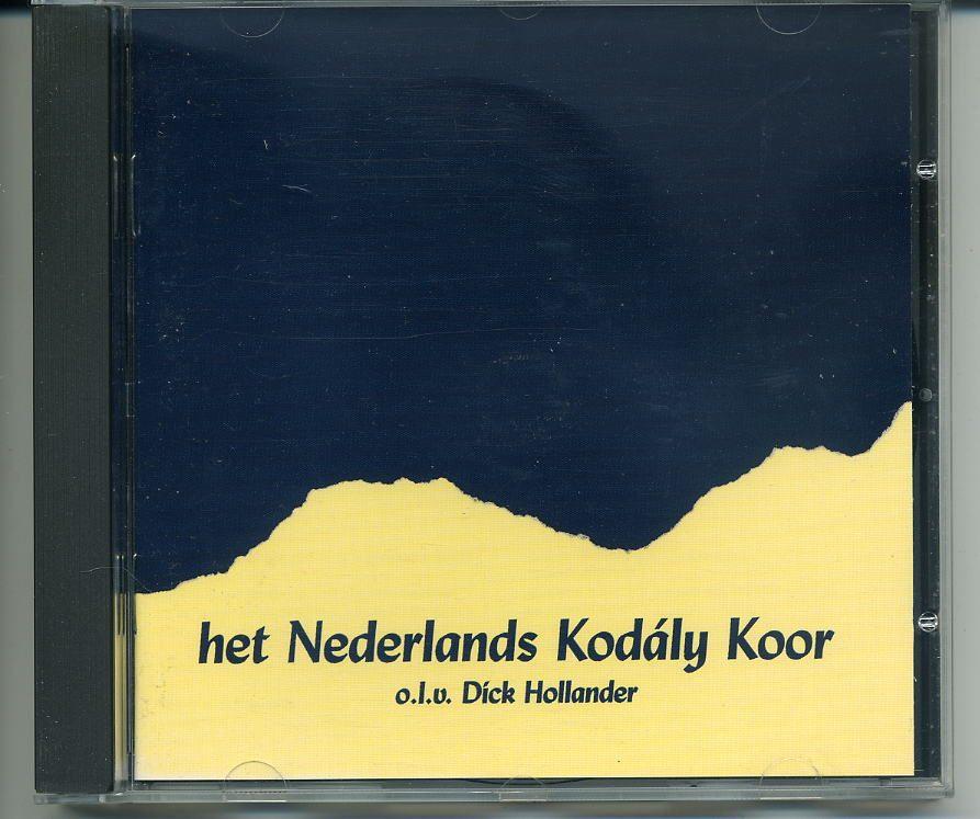 Het Nederlands Kodály Koor olv Dick Hollander cd 1997 ZGAN, Ophalen of Verzenden, Zo goed als nieuw, Koren of Klassiek