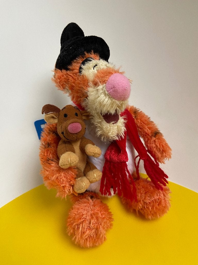K3343 The Disney store tigger tijgertje sneeuwman, Ophalen of Verzenden, Zo goed als nieuw, Overige typen
