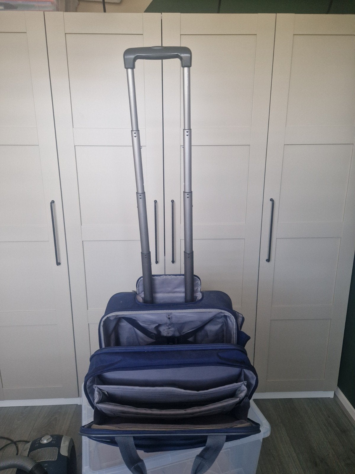 Leitz Smart Traveller Laptoptrolley 15.6" - Blauw, Ophalen