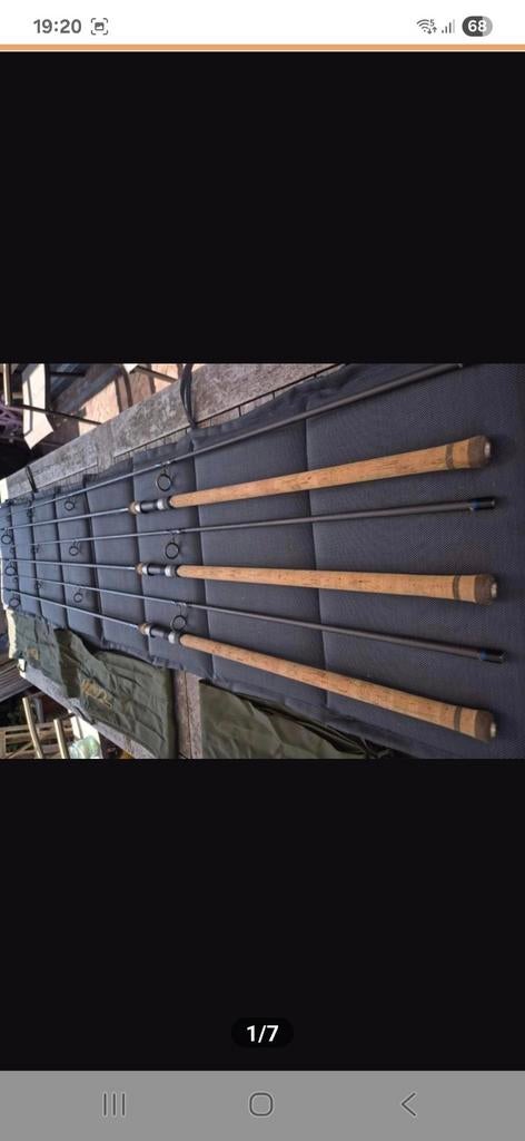 3x Century FBS Hengels 12ft 2.75lbs - Nette Staat, Ophalen