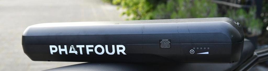 Phatfour flx accu te koop, Ophalen of Verzenden, Zo goed als nieuw