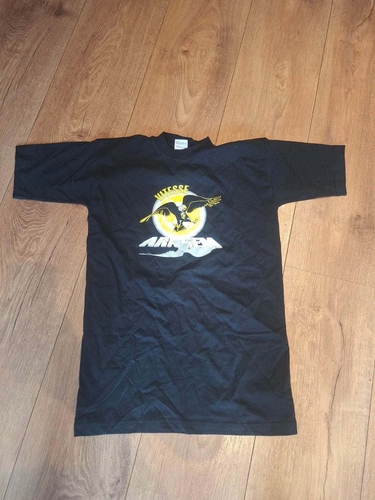 Vitesse Arnhem T-shirt - Zwart met adelaar logo, Ophalen of Verzenden