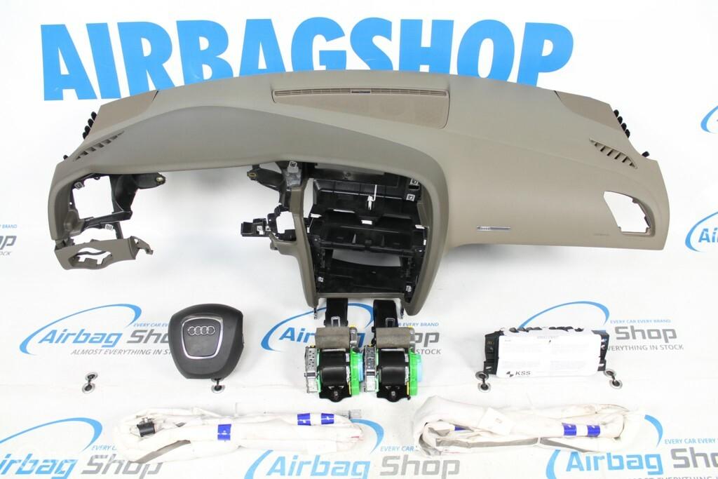 Airbag set Dashboard bruin dak airbags Audi A4 B8 2008-2014, Gebruikt, Ophalen of Verzenden
