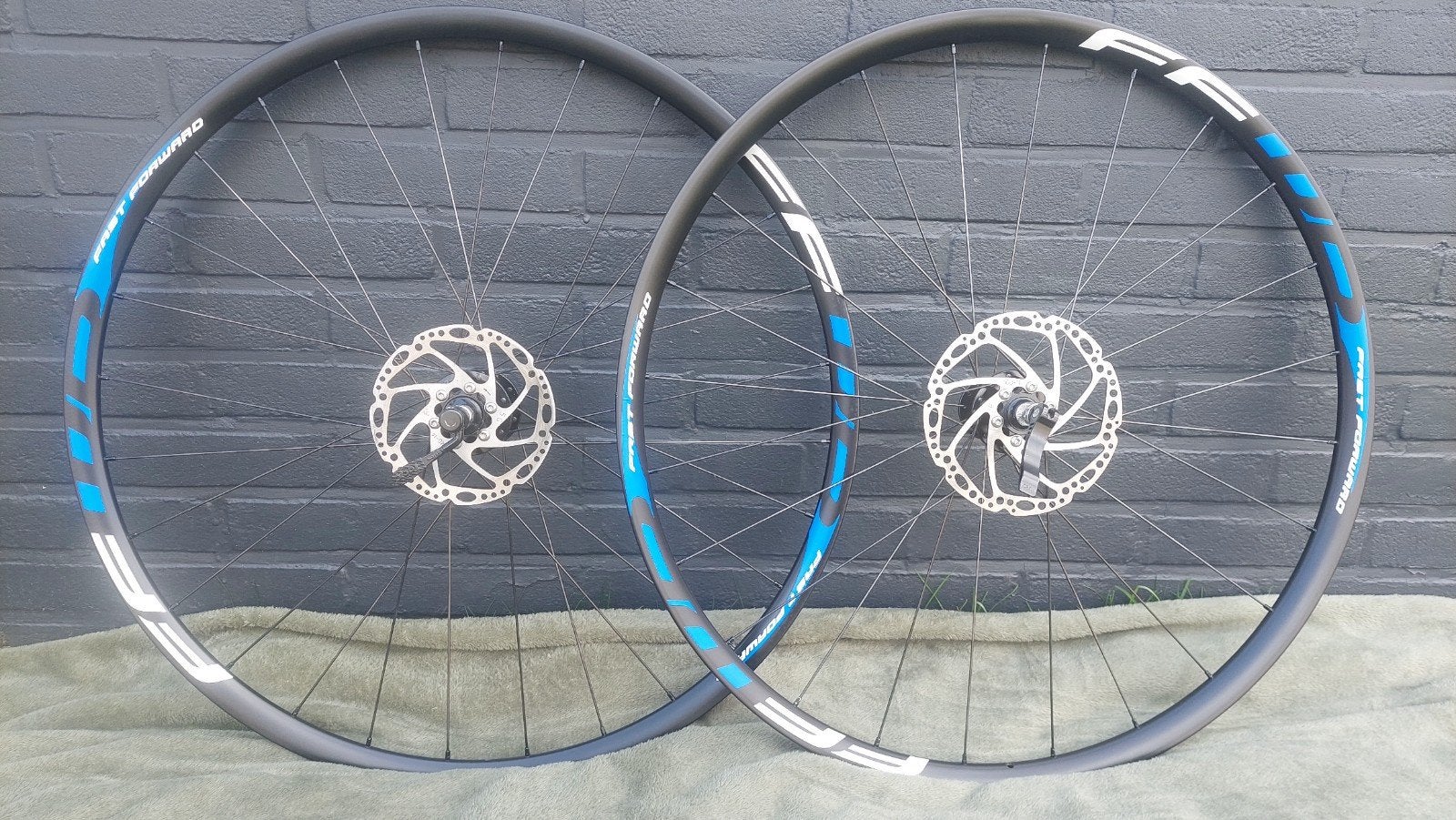 Fast Forward FFWD wielen, Gebruikt, Fast Forward, Aluminium, Racefiets