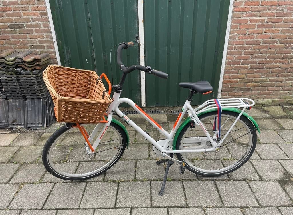 Zgan Postcode Transport Fiets met grote mand., Ophalen, Zo goed als nieuw