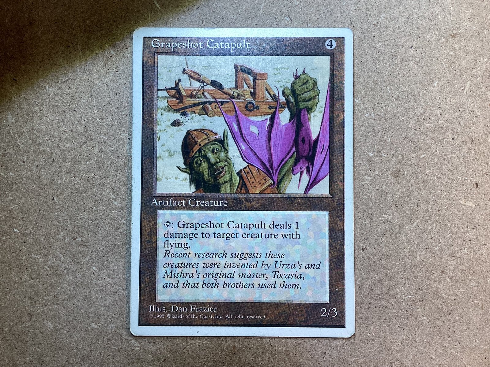 1x Grapeshot Catapult (Light Played), Ophalen of Verzenden, Gebruikt, Losse kaart