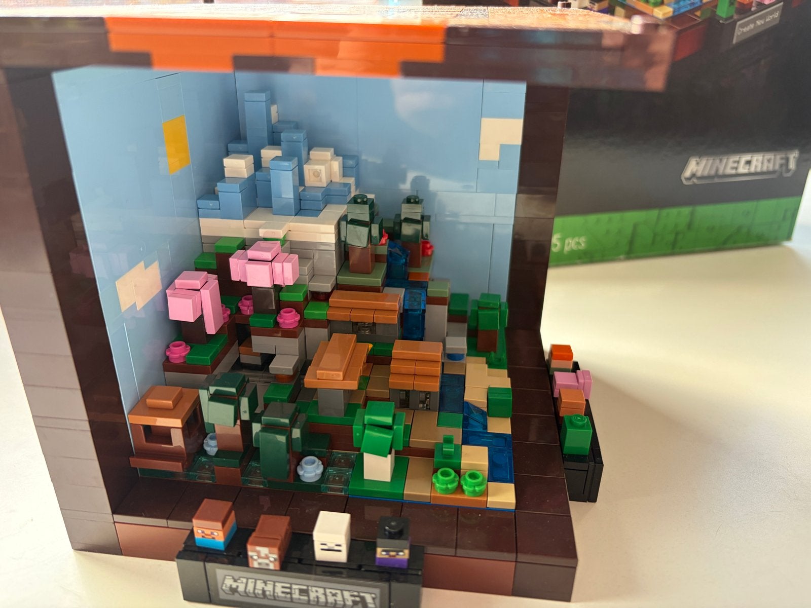 LEGO Minecraft The Crafting Table 21265, Ophalen of Verzenden, Zo goed als nieuw