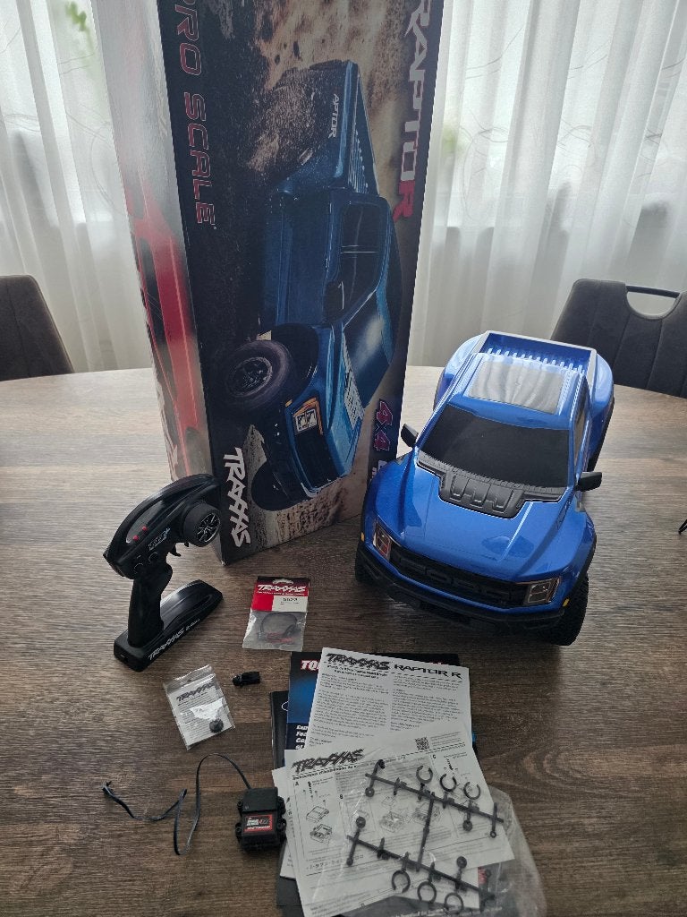 Traxxas Ford Raptor R, Elektro, Auto offroad, Nieuw, Ophalen of Verzenden