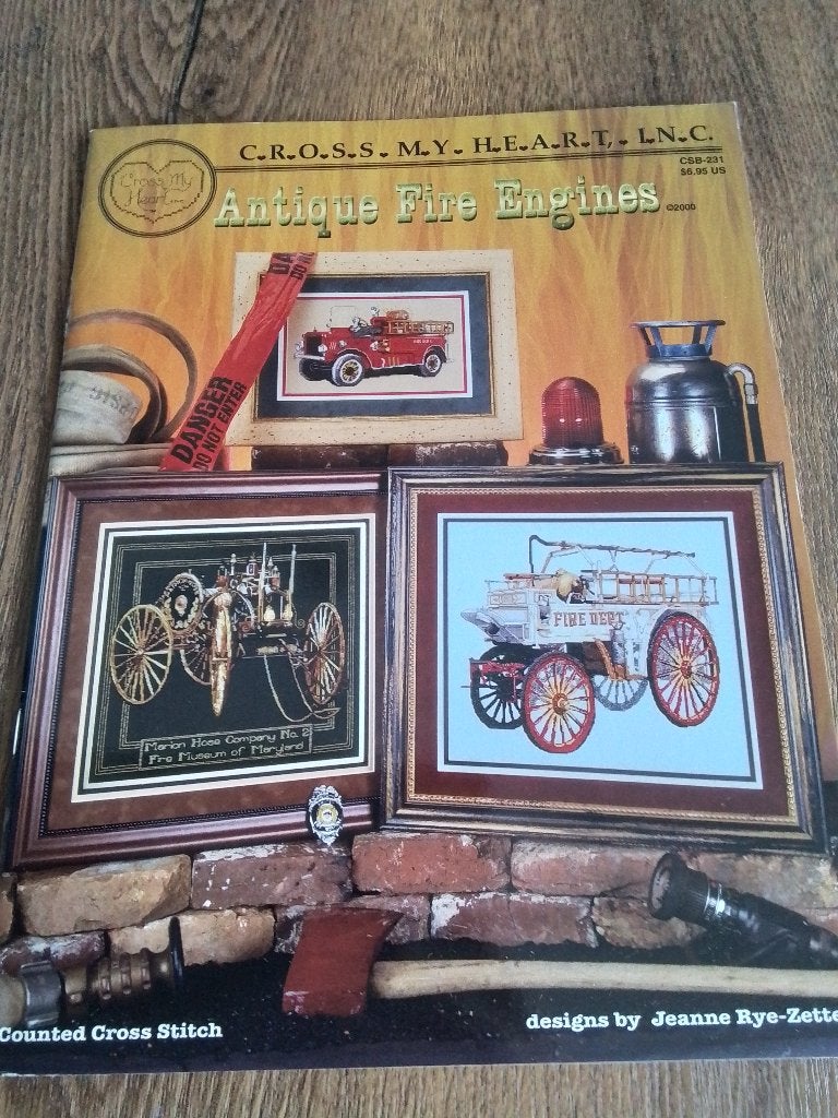 Cross my heart, antique Firefox engineering, Ophalen of Verzenden, Zo goed als nieuw, Handborduren, Patroon