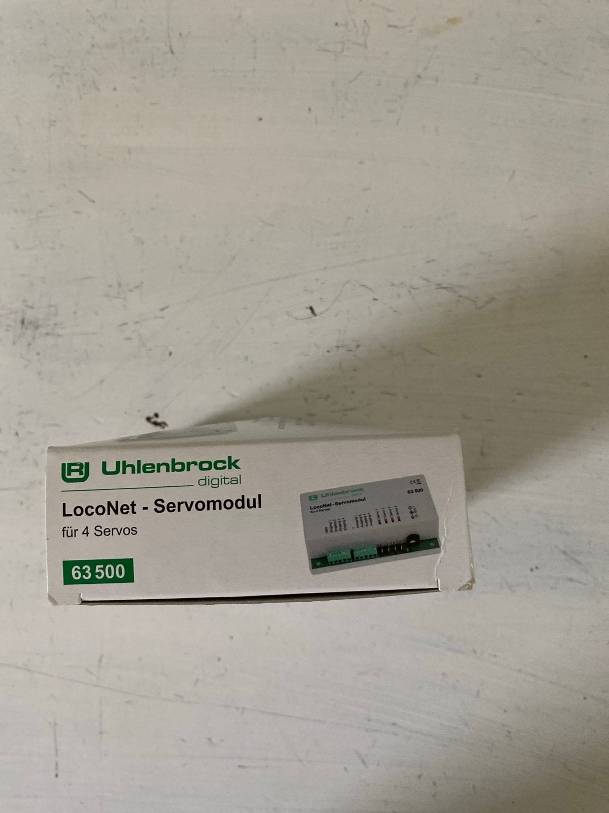 Uhlenbrock LocoNet Servomodule 63500 voor 4 Servos, Overige merken, Gelijkstroom of Wisselstroom, Overige typen, Ophalen of Verzenden