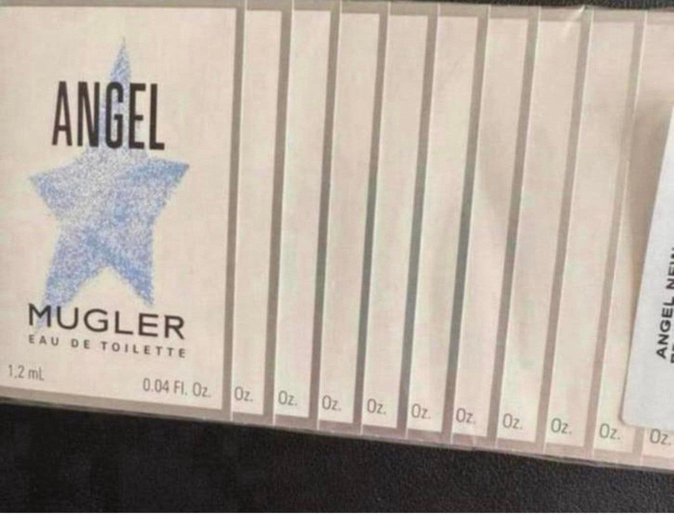10 proefjes ongeopend Angel Eau de toilette Thierry Mugler, Ophalen of Verzenden, Nieuw
