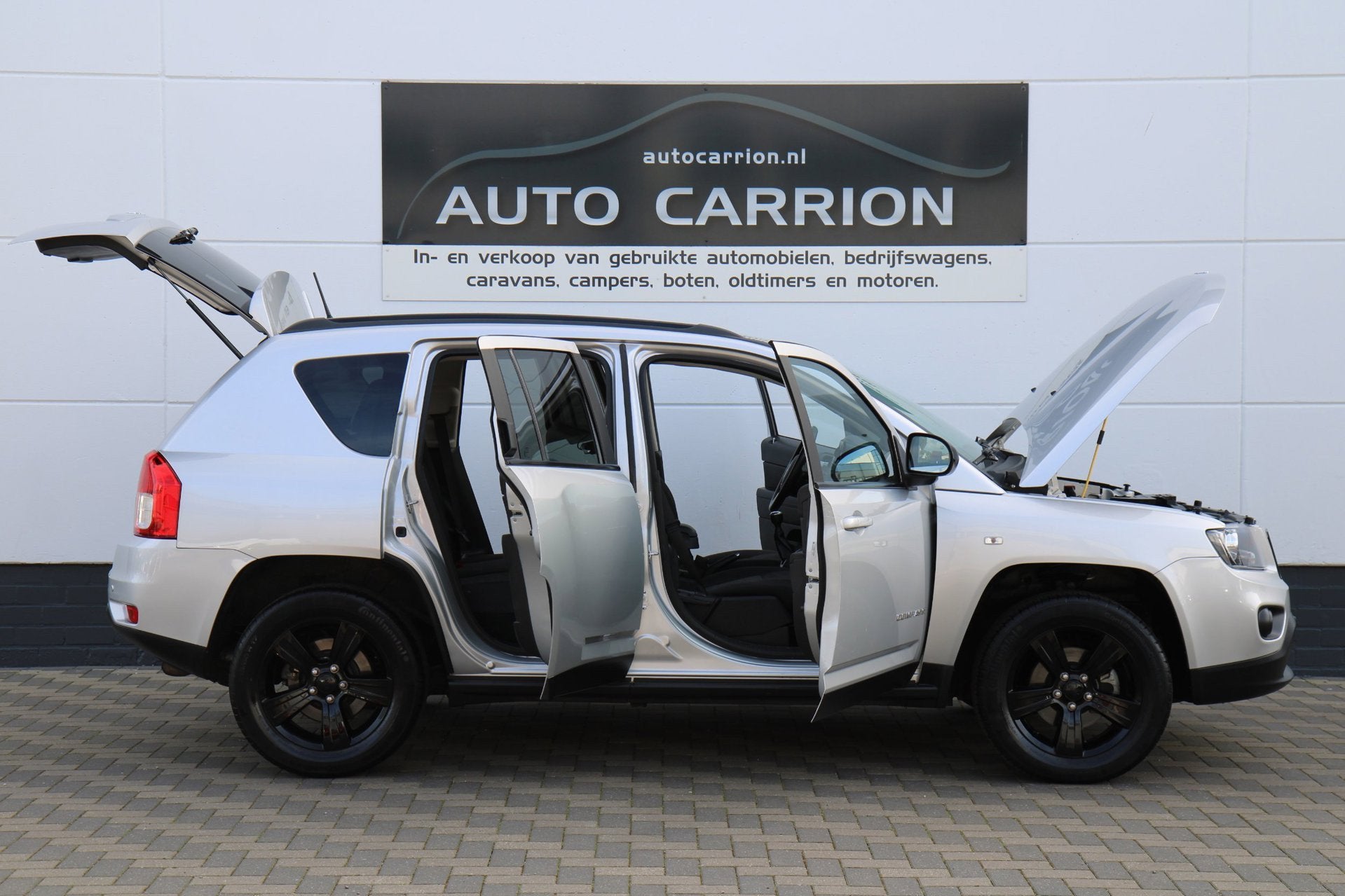 Jeep Compass 2.0 Sport zeer nette staat met NAP !, Auto's, Jeep, Gebruikt, Handgeschakeld, SUV of Terreinwagen, 1399 kg