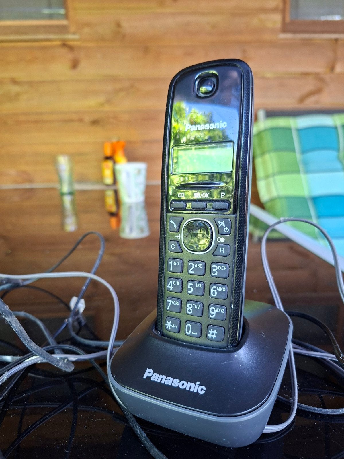 Gratis dect huistelefoon Panasonic, Telecommunicatie, Vaste telefoons | Handsets en Draadloos, Ophalen, 1 handset