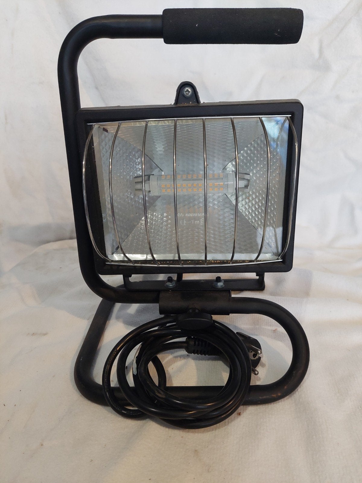 ProLight Bouwlamp met LED bolletje 400W, Doe-het-zelf en Verbouw, Gebruikt, Met statief, Ophalen of Verzenden, Lamp met armatuur