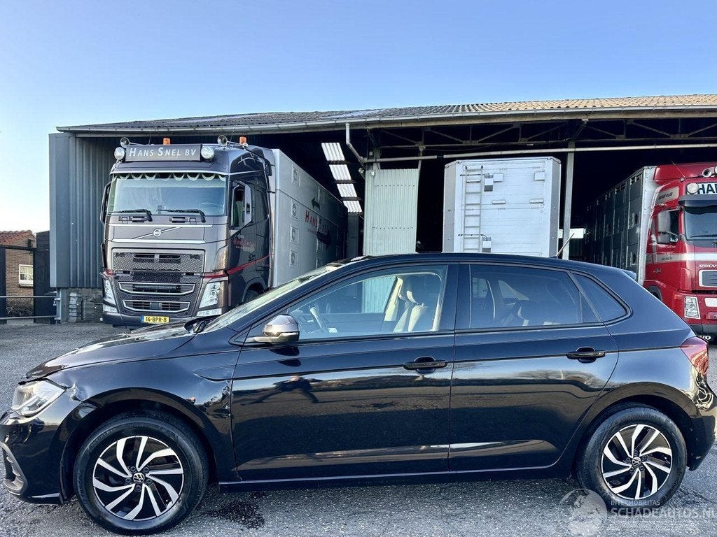 Volkswagen Polo 1.0 TSI 95pk aut + f1 Life 5drs - 69dkm nap, Auto diversen, Schadeauto's, Volkswagen, Automaat, Benzine, Hatchback