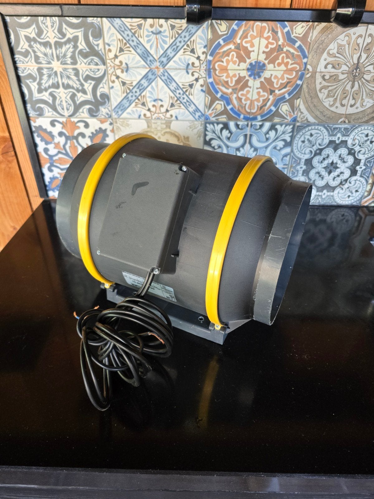 Ruck EM 200 E2M 01 buis ventilator 230V-Ø200 met schakelaar, Verzenden, Zo goed als nieuw, Ventilator