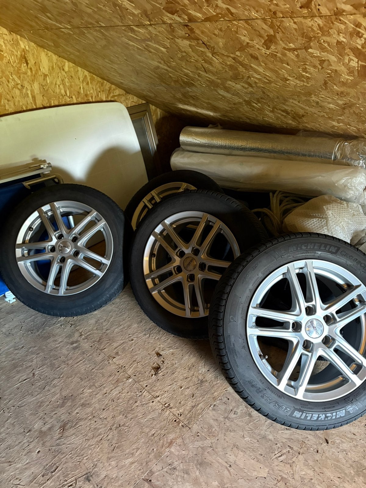 Nette aluminium velgen, Ophalen, Gebruikt, 16 inch, 205 mm