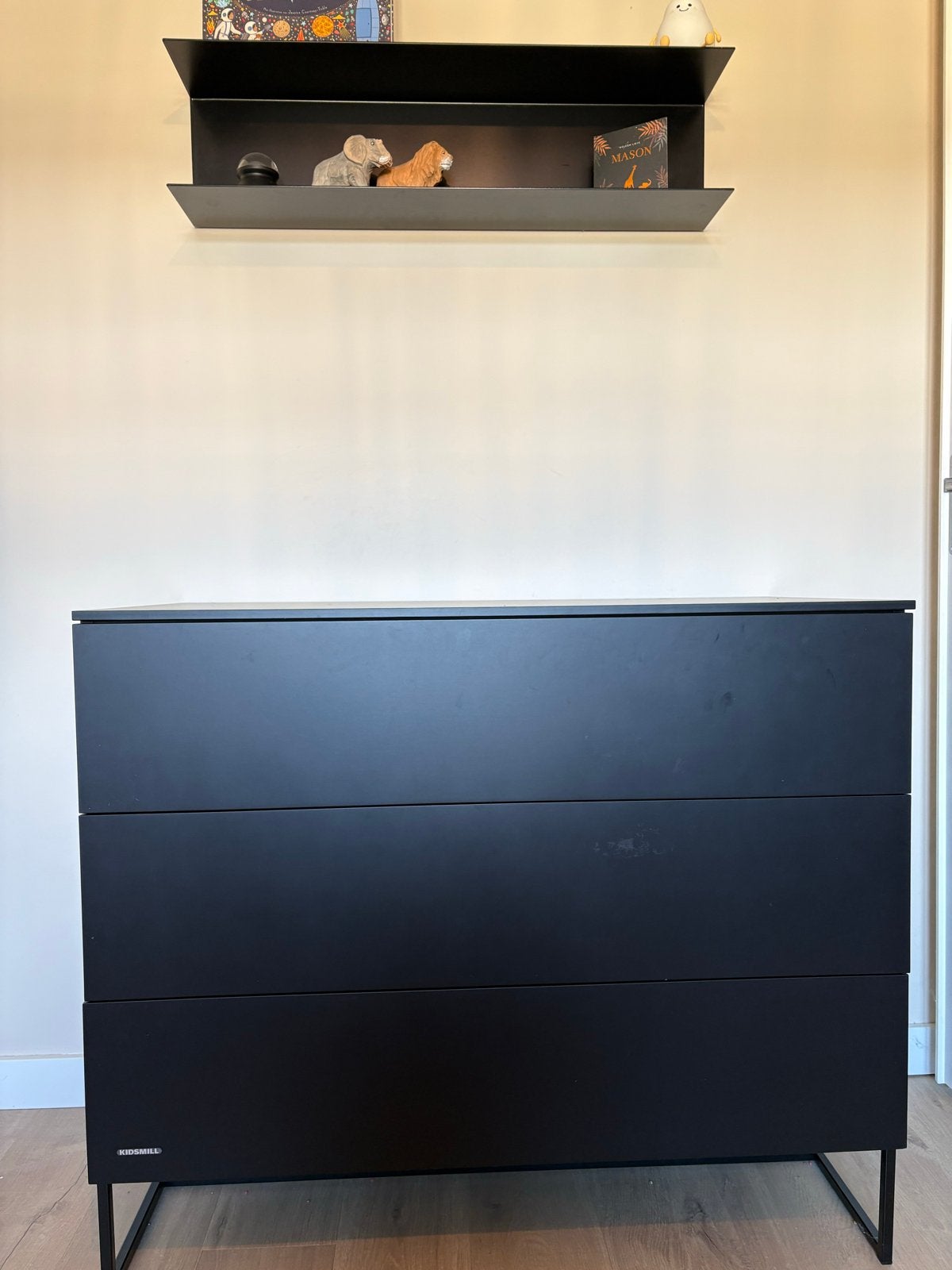 Kidsmill Commode - Zwart, Ophalen, Gebruikt, 50 tot 70 cm, 100 cm of meer