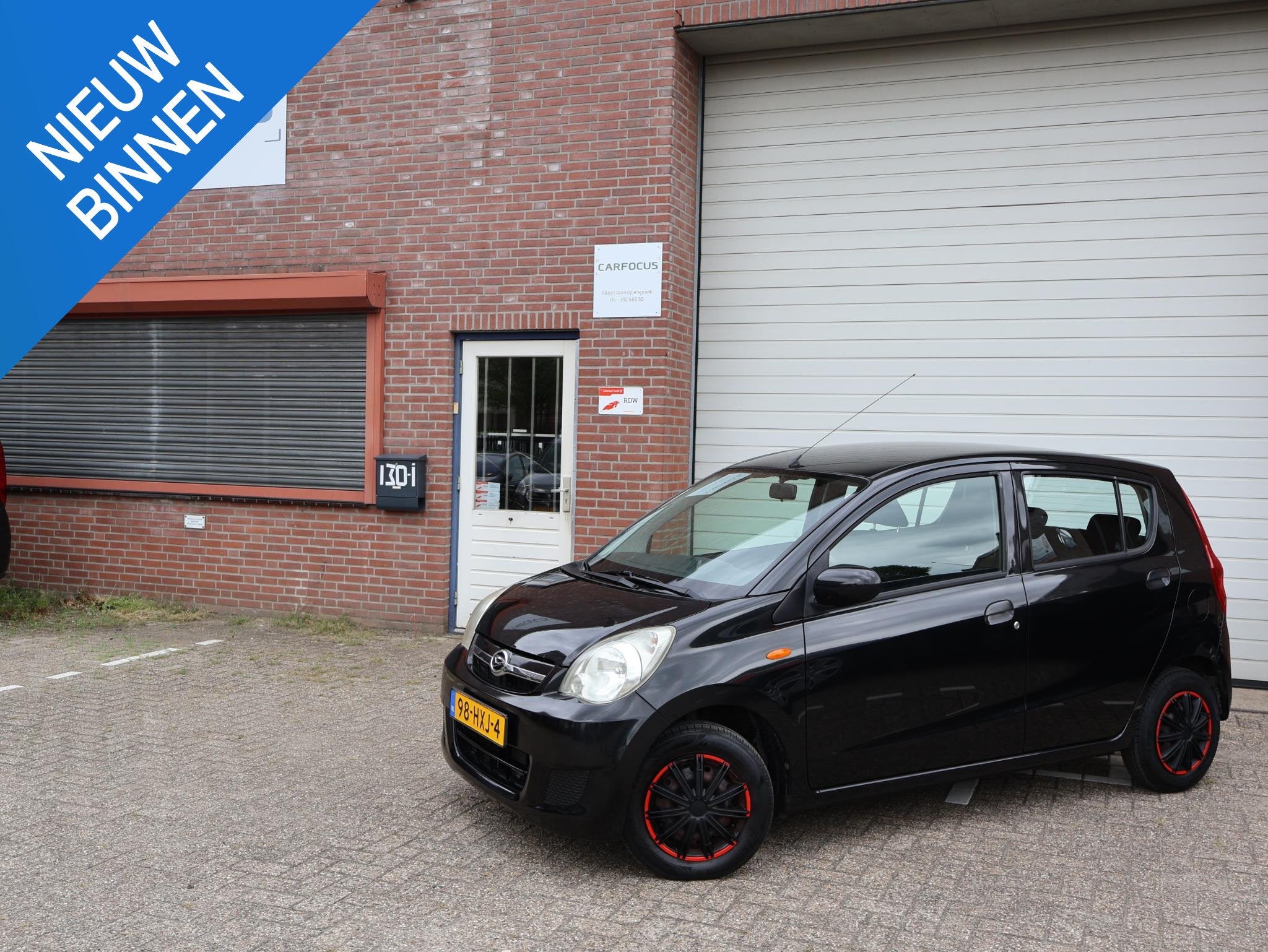 Daihatsu Cuore 1.0 Premium 2e eigenaar NAP Airco APK, Auto's, Daihatsu, Voorwielaandrijving, Stof, 4 stoelen, Cuore