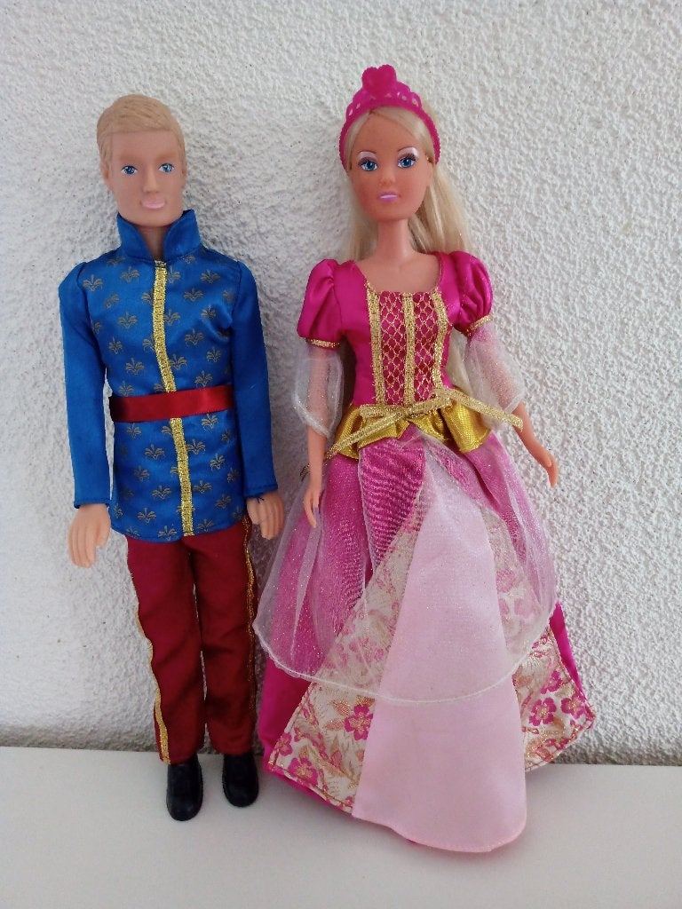 Prins KEVIN en Prinses STEFFI LOVE van Simba Toys, Ophalen of Verzenden, Zo goed als nieuw, Overige typen