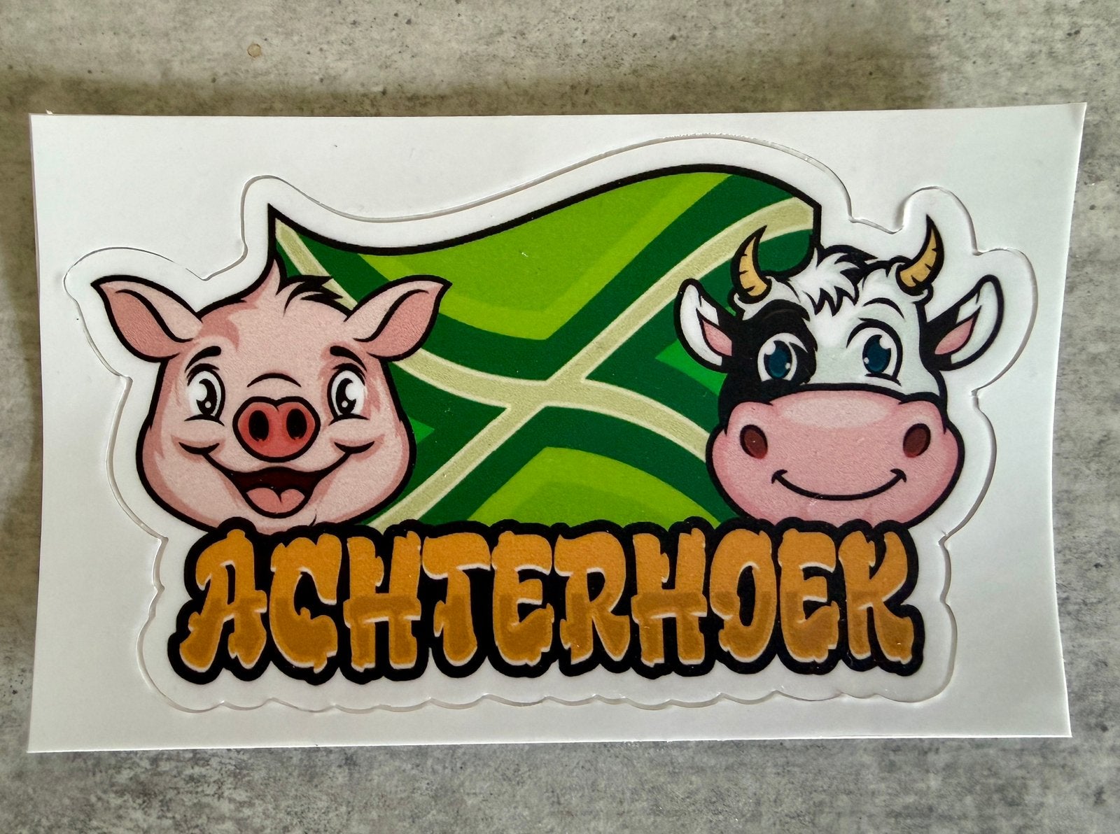 Sticker Achterhoek, Ophalen of Verzenden, Nieuw, Overige typen