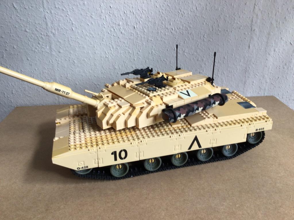 Mega Bloks Pro Builder M1A1 Abrams Tank, Ophalen, Gebruikt, Megabloks