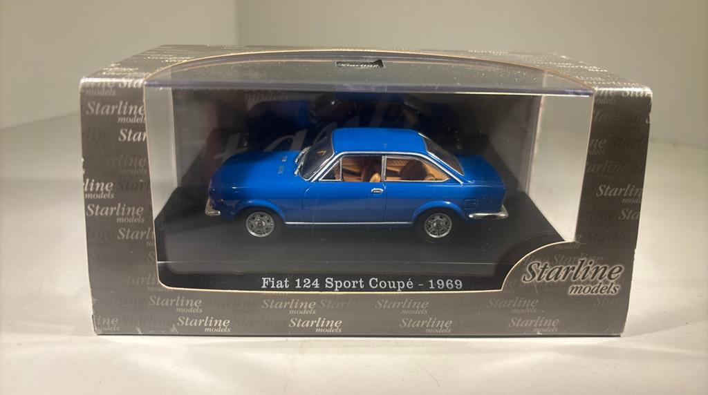 Fiat 124 sport coupe starline 1.43, Hobby en Vrije tijd, Modelauto's | 1:43, Overige merken, Auto, Ophalen of Verzenden, A