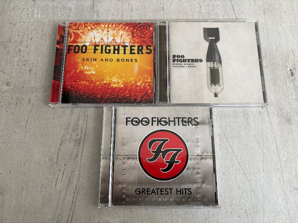 Foo Fighters - Skin And Bones, Echoes Silence, Greatest 3xCD, Ophalen of Verzenden, Zo goed als nieuw, Poprock