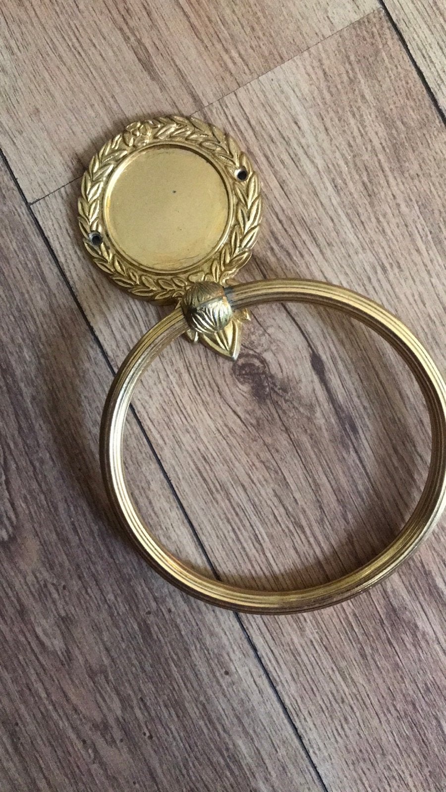 Vintage handdoek ring, Valsan, Huis en Inrichting, Ophalen of Verzenden, Gebruikt, Handdoek